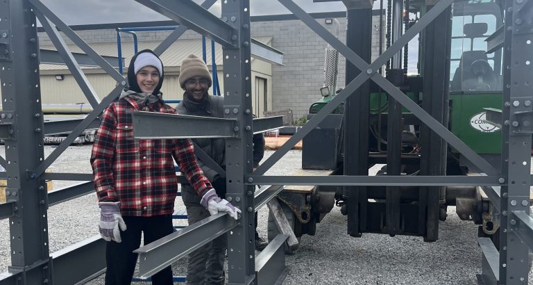 Take Your Kid to Work Day at a Huron Alloys job site