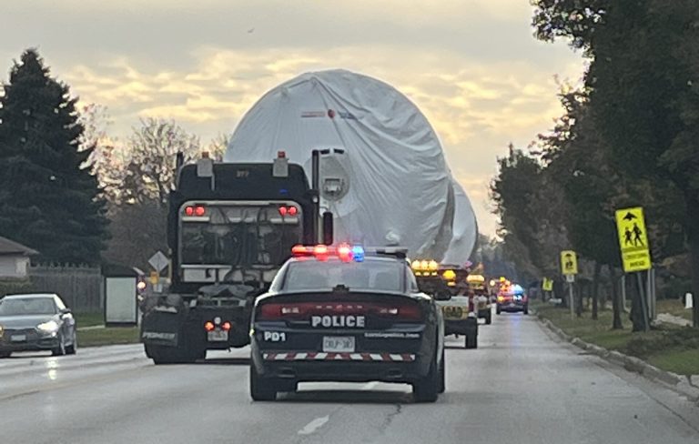 Wide Load Corridor at work