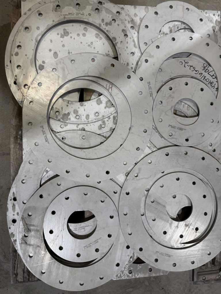 Waterjet Page Product Tab - circular discs